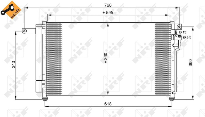 Condenser AC-20KI08_35851-NR