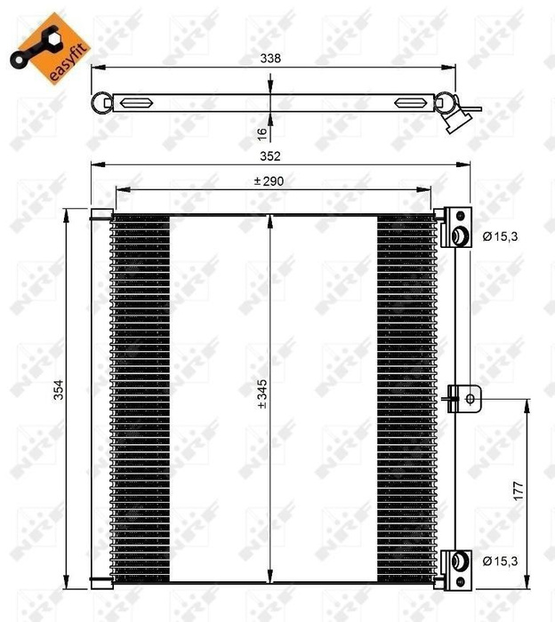 Condenser AC-20PO04_350203-NR