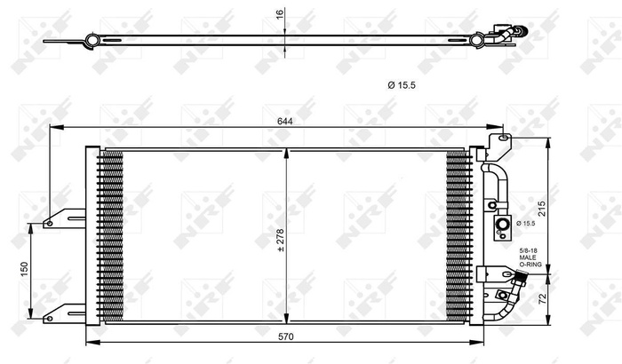 Condenser AC-20FI03_35335-NR