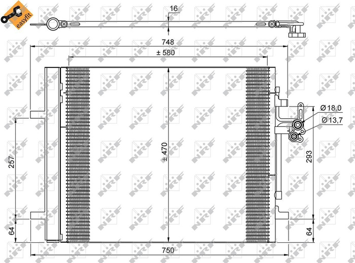 Condenser  AC-20VO17_35884-NR
