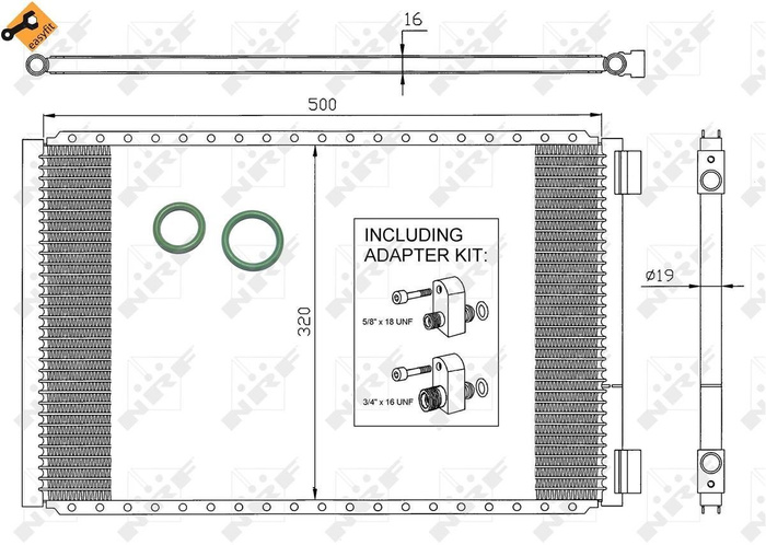 Condenser AC-20UV04_35953-NR