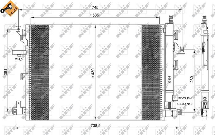 Condenser AC-20VO18_35889-NR