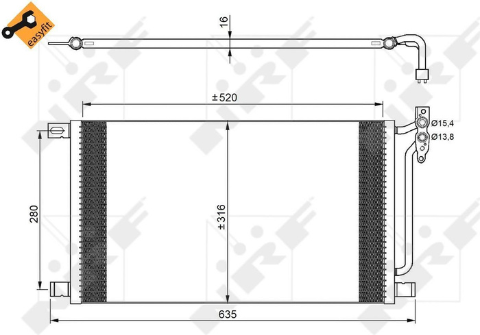 Skraplacz AC-20BM15-35748-NR
