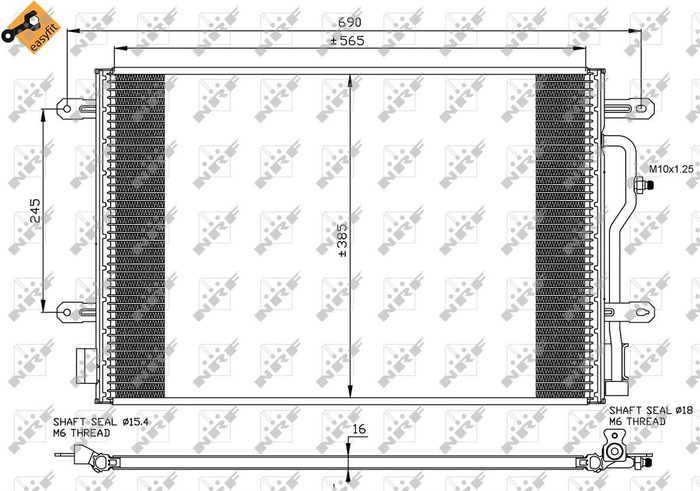 Condenser AC-20AU10_35465-NR