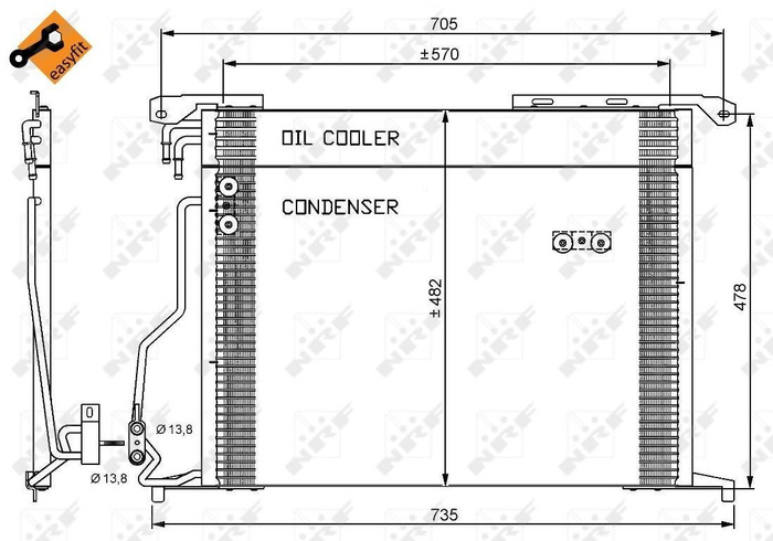 Condenser AC-20MB17_35578-NR