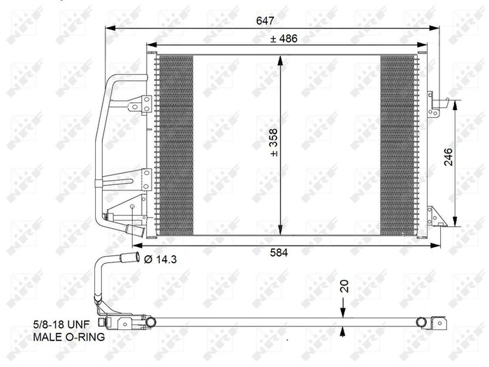 Skraplacz AC-20FO04-35251-NR