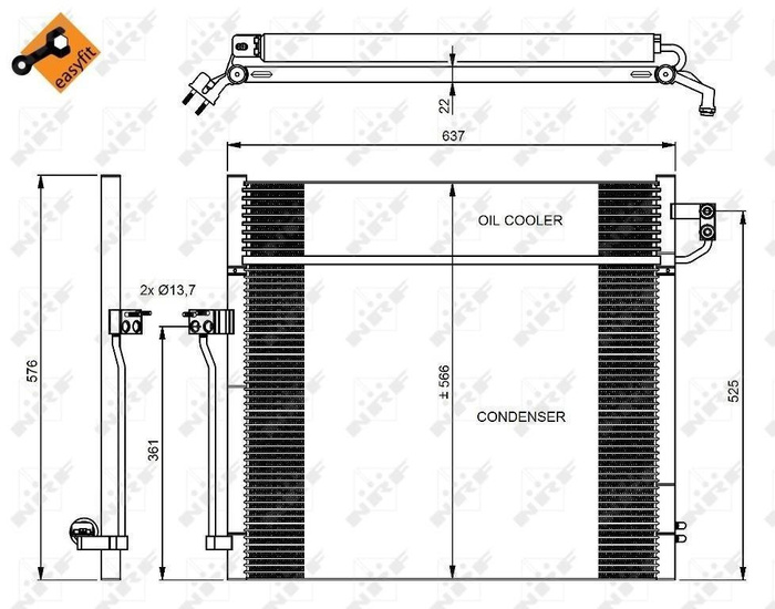 Condenser AC-20MB38_350080-NR