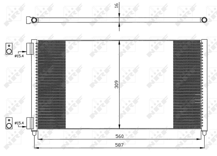 Condenser AC-20FI11_35496-NR
