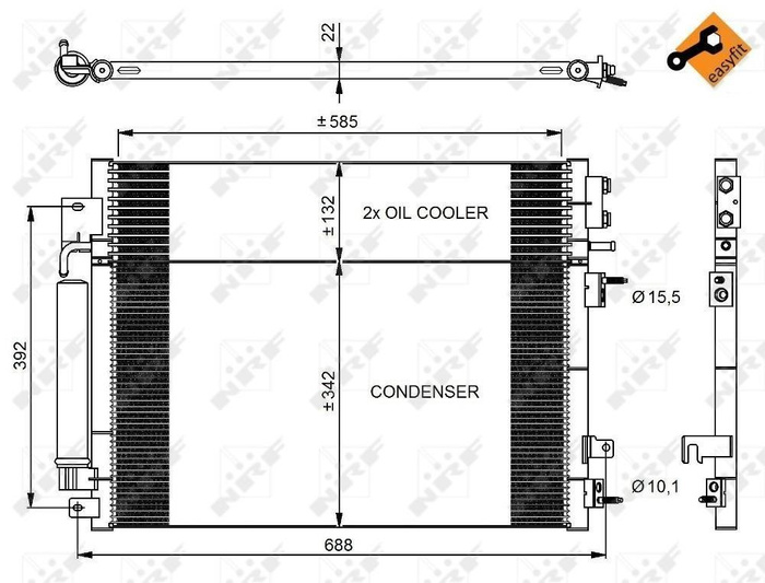 Condenser AC-20DG02_350037-NR