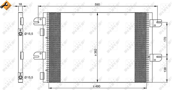 Skraplacz AC-20IV07-35792-NR