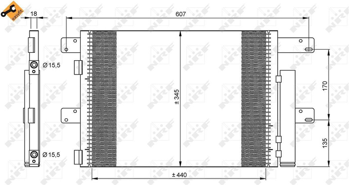 Condenser AC-20IV08_35896-NR