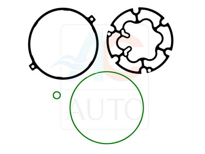 AC-10XK227-SA Uszczelnienie Boczne set