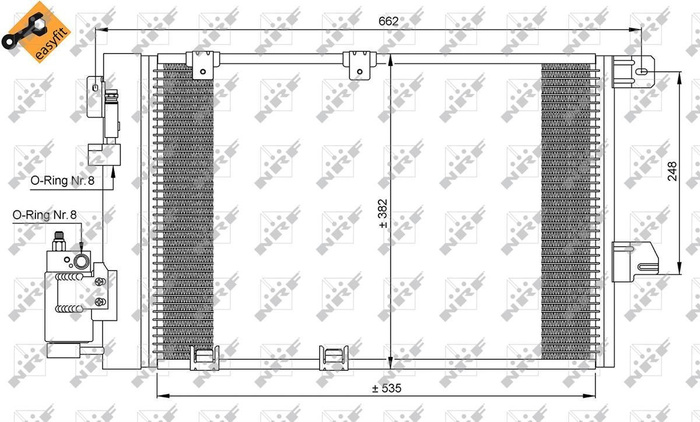 Condenser AC-20OP09_35301-NR