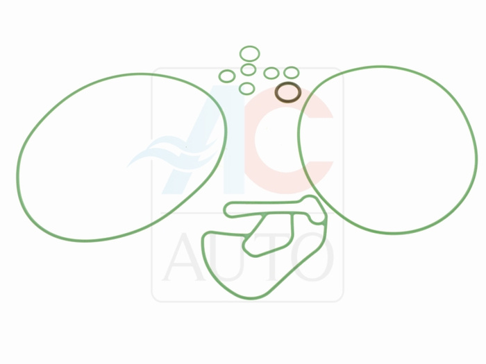 AC-10XK265-SA Uszczelnienie Boczne set